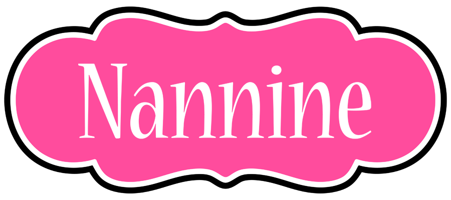 Nannine invitation logo