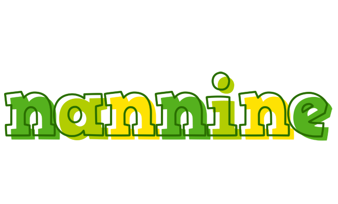 Nannine juice logo