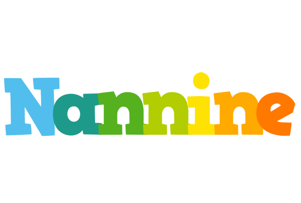 Nannine rainbows logo