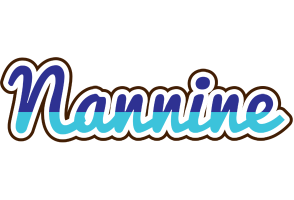 Nannine raining logo