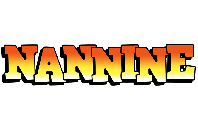 Nannine sunset logo