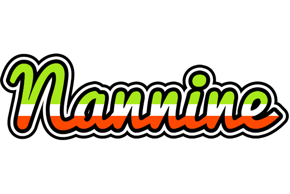 Nannine superfun logo