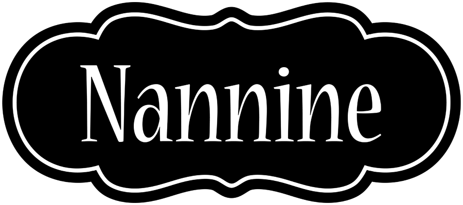 Nannine welcome logo