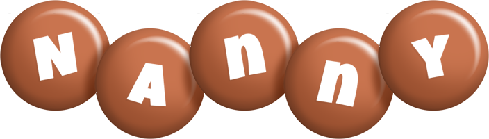 Nanny candy-brown logo