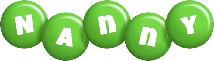 Nanny candy-green logo