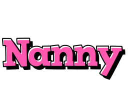 Nanny girlish logo