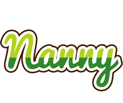 Nanny golfing logo