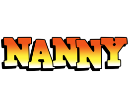 Nanny sunset logo