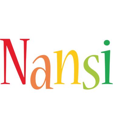 Nansi birthday logo