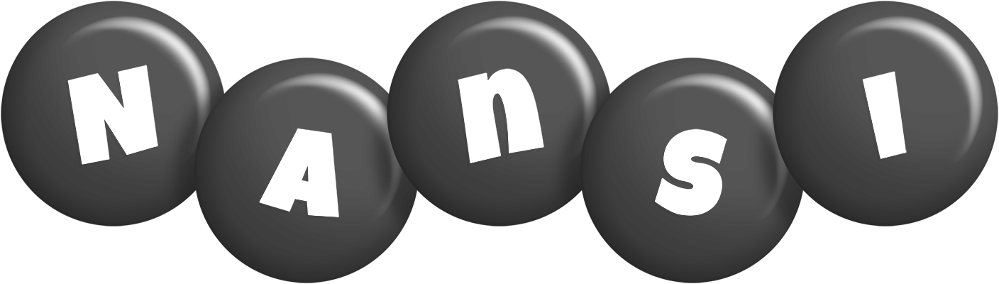 Nansi candy-black logo