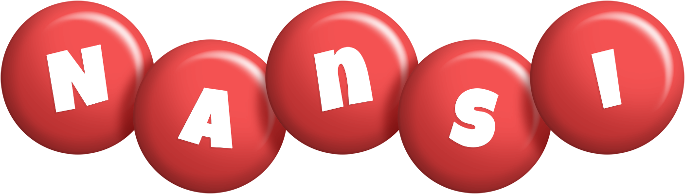 Nansi candy-red logo