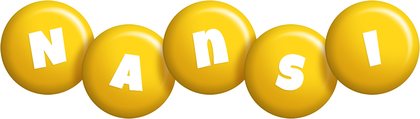 Nansi candy-yellow logo