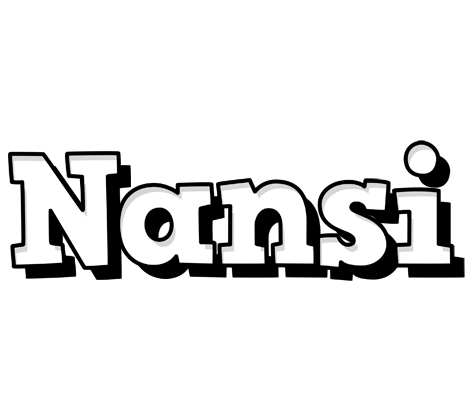 Nansi snowing logo