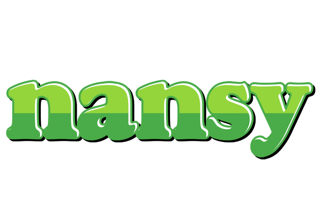 Nansy apple logo