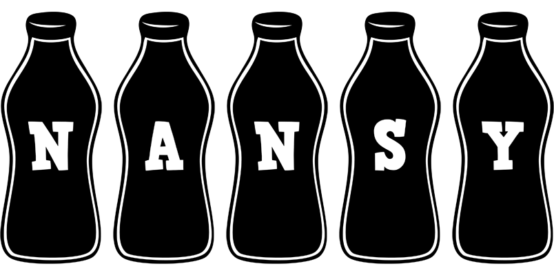 Nansy bottle logo