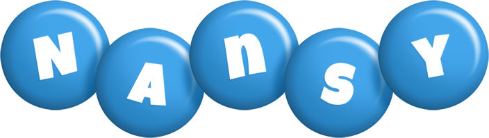 Nansy candy-blue logo