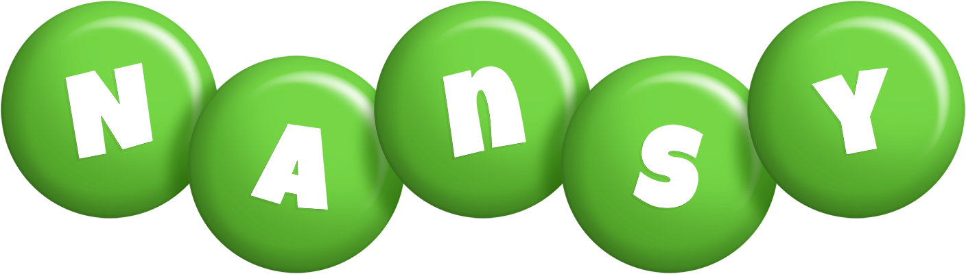 Nansy candy-green logo