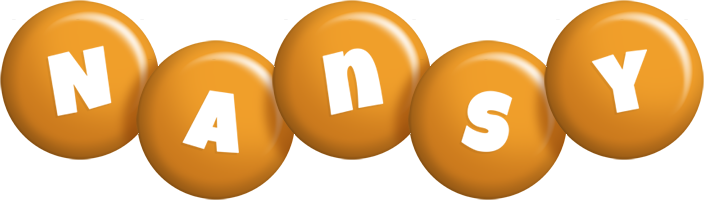 Nansy candy-orange logo