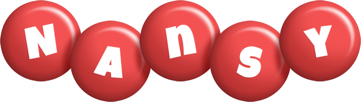 Nansy candy-red logo