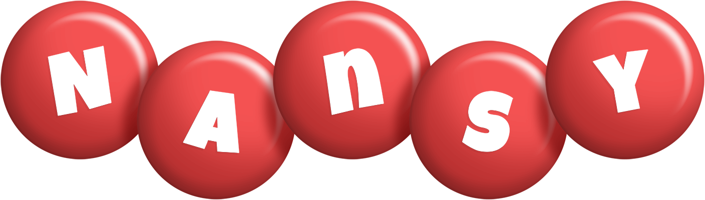 Nansy candy-red logo