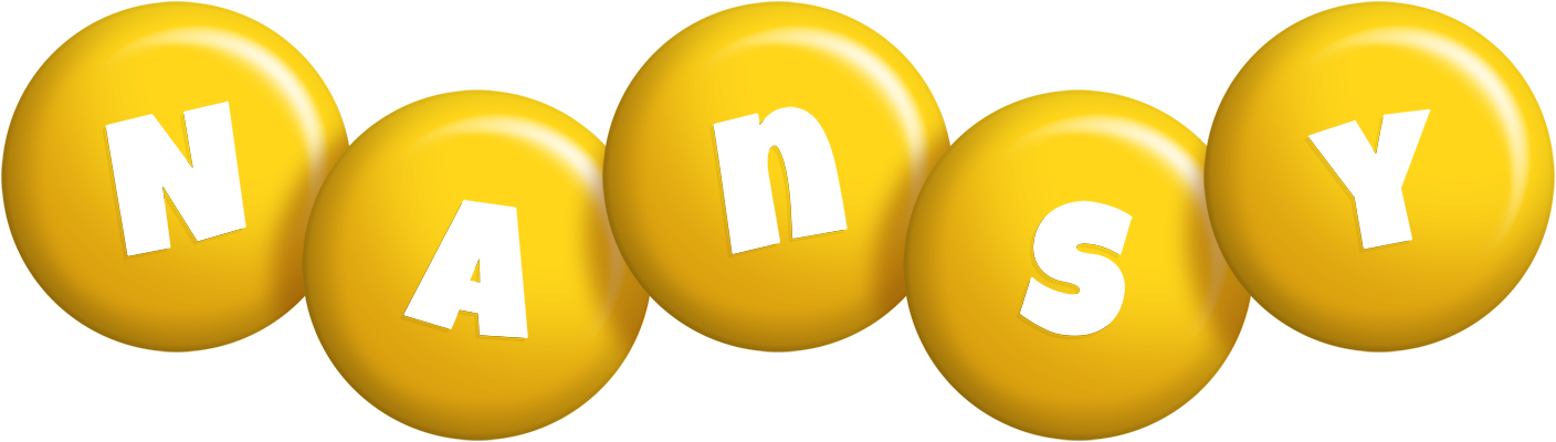 Nansy candy-yellow logo