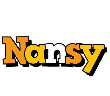 Nansy cartoon logo