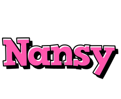 Nansy girlish logo