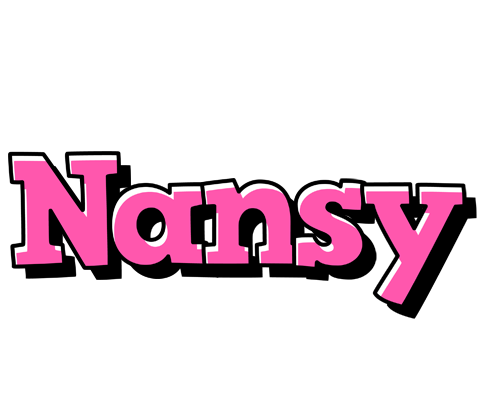 Nansy girlish logo