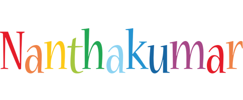 Nanthakumar birthday logo