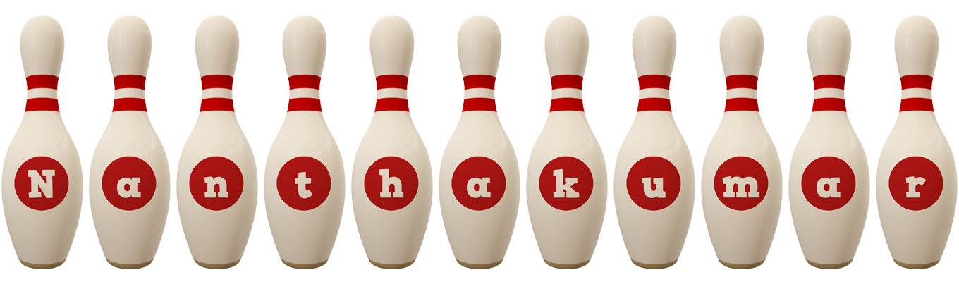 Nanthakumar bowling-pin logo