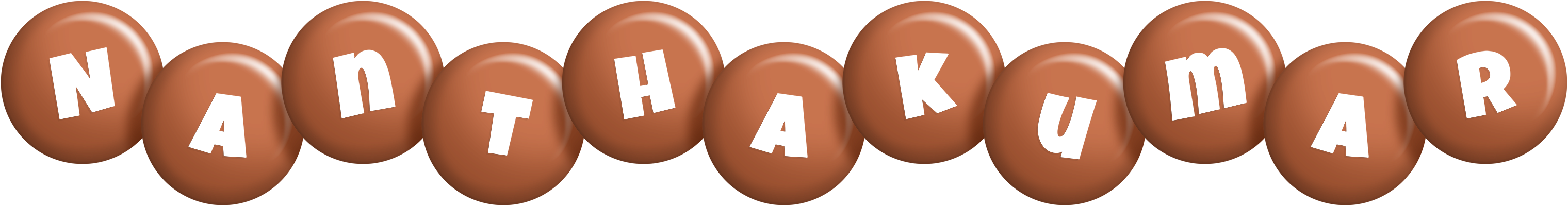 Nanthakumar candy-brown logo