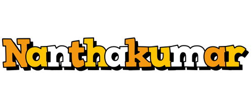 Nanthakumar cartoon logo