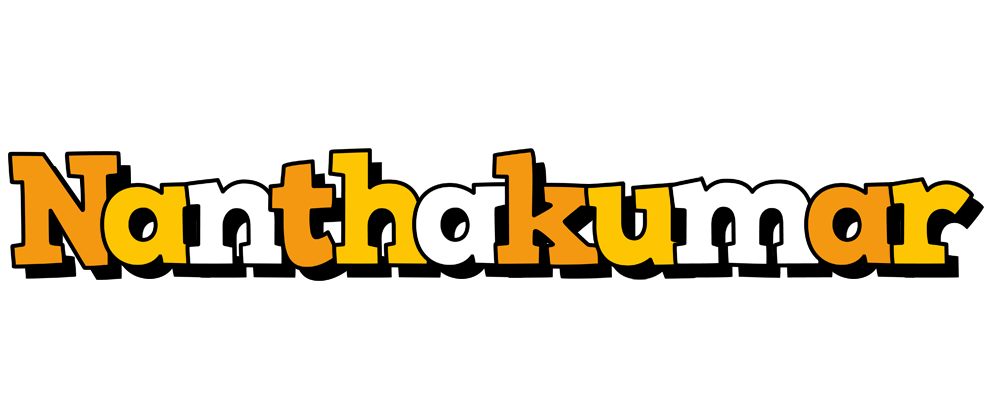 Nanthakumar cartoon logo