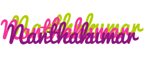 Nanthakumar flowers logo