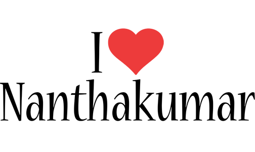 Nanthakumar i-love logo