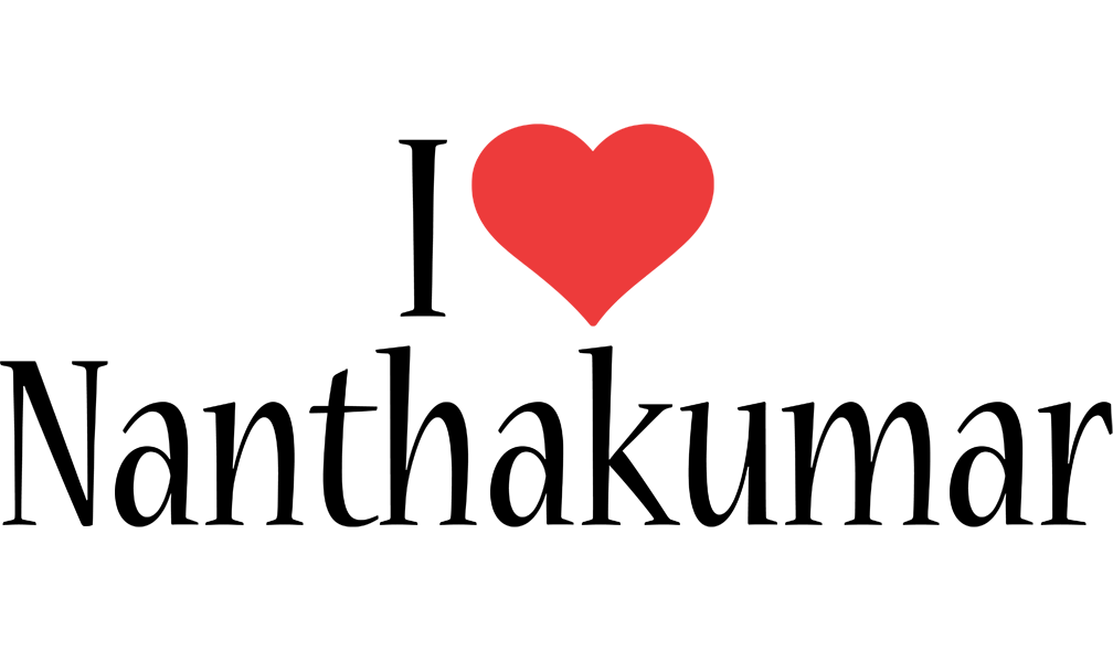Nanthakumar i-love logo