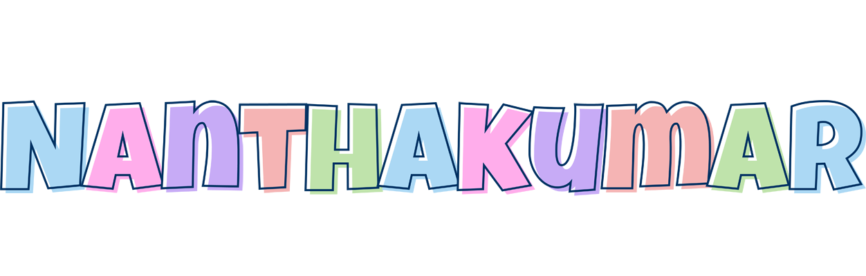 Nanthakumar pastel logo