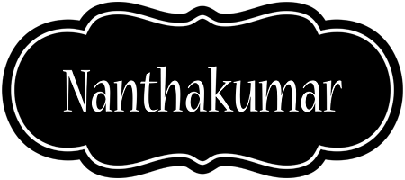 Nanthakumar welcome logo