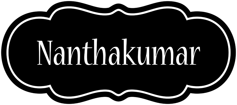Nanthakumar welcome logo