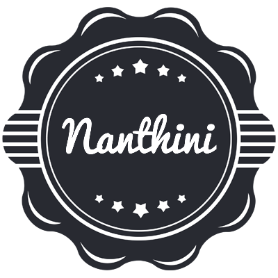 Nanthini badge logo