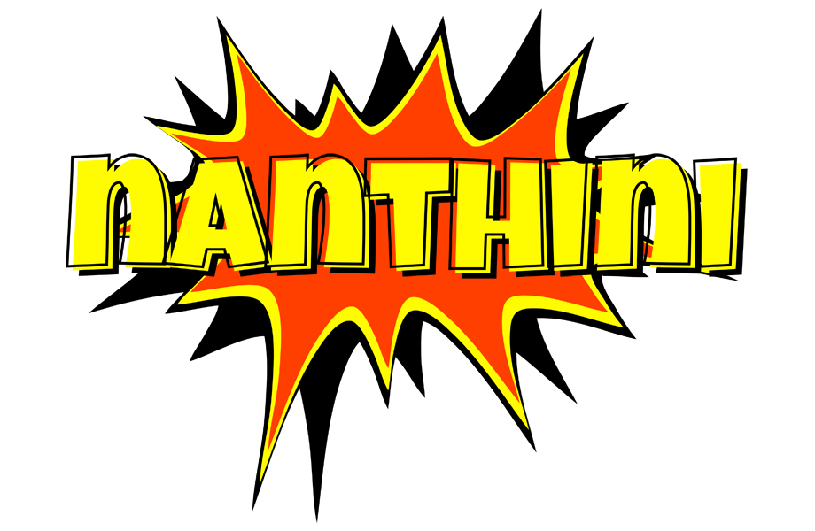 Nanthini bazinga logo