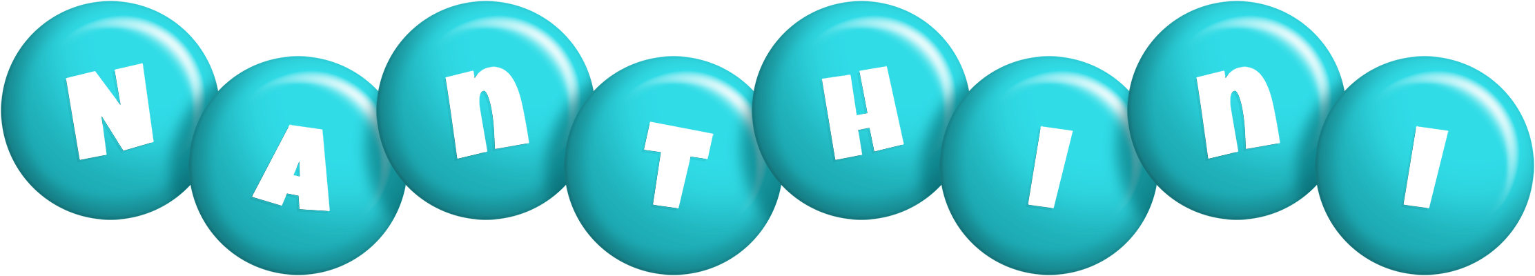Nanthini candy-azur logo