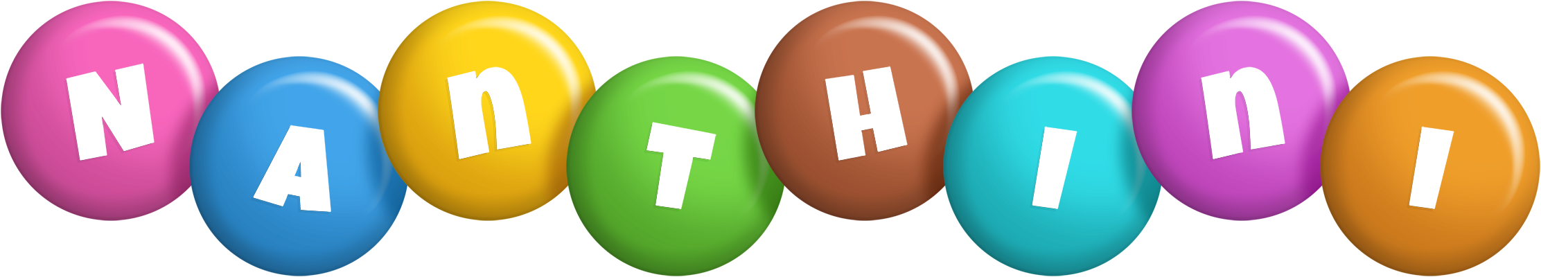 Nanthini candy logo