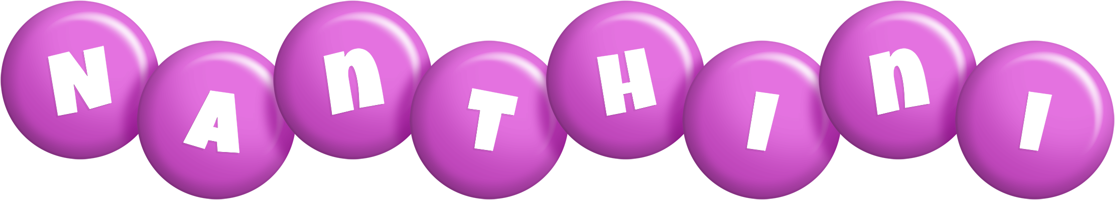 Nanthini candy-purple logo