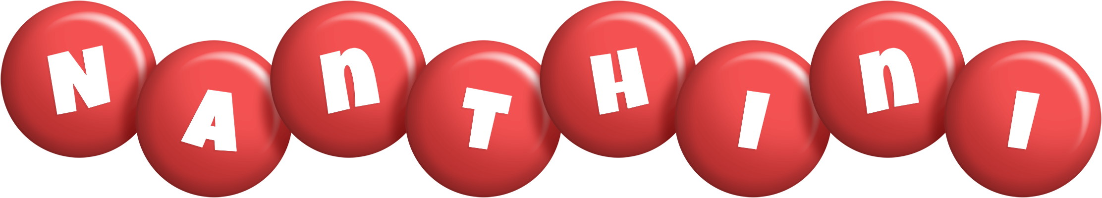 Nanthini candy-red logo