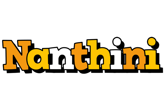 Nanthini cartoon logo