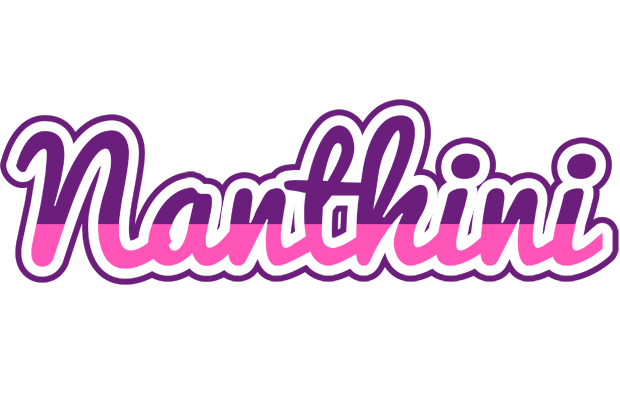 Nanthini cheerful logo