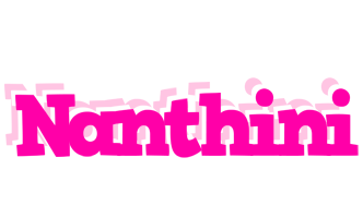 Nanthini dancing logo