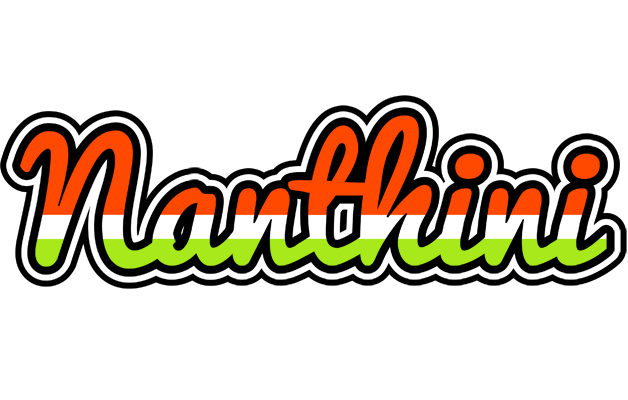 Nanthini exotic logo