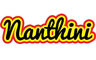 Nanthini flaming logo